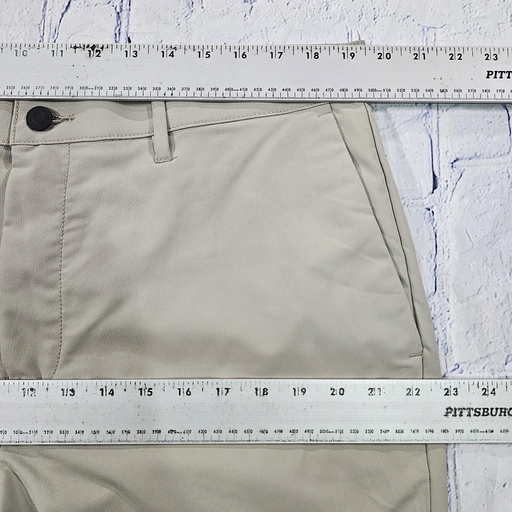 Banana Republic Chino Pants Mens 38x25 Khaki Performance Stretch Casual Trousers